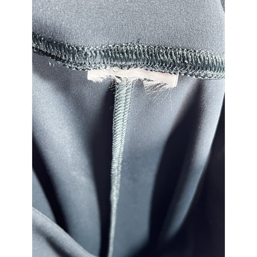 Gymshark Women's Crossover Leggings Athletic Lightweight Darkest Teal Size S EUC - Picture 10 of 11